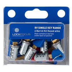 LOCK FOCUS BARREL KIT-6 & ASSY KEY