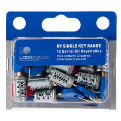 LOCK FOCUS BARREL KIT-12 & ASSY KEY