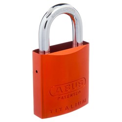 ABUS P/LOCK 83AL/45 ALU ORG KD SERIES "Z" VERSION