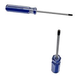 McGrath Locks Torx Screwdriver with Magnetic Tip for Battery Compartment Covers, Blue Handle