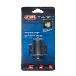 ABUS PRESS BOLT PB38 LW4 DP REKEYABLE SIL