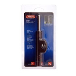 ABUS PATIO BOLT PB92 LW4 DP with SS BOLT/SCREWS & REKEYABLE BRN