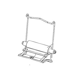 Silca Tablet holder complete including base and frame to suit Futura Pro - D946872ZR