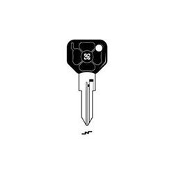 Silca GT16AP Key Blank with Plastic Head for Citroen Fiat Iveco Peugeot Cars