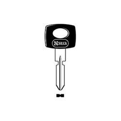 Silca HU39P Key Blank with Plastic Head for Mercedes Cars