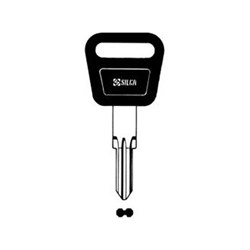 Silca HU42P Key Blank with Plastic Head for 77 to 95 Porsche 928 Cars