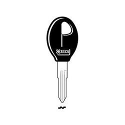 Silca NSN11BP Key Blank with Plastic Head for Nissan and Ford Cars