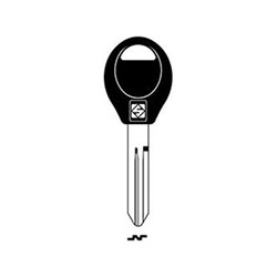 Silca NSN14CP Key Blank with Plastic Head for Nissan and Ford Cars