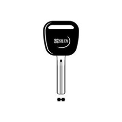 Silca TOY48P Key Blank with Plastic Head for Toyota Cars