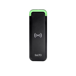 SALTO XS4 Mullion Reader Proximity MIFARE DESFire + Bluetooth LE + HSE in Black