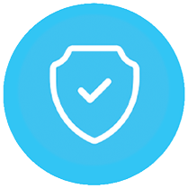 Shield with Tick icon