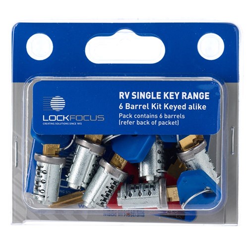 LOCK FOCUS BARREL KIT-6 & ASSY KEY