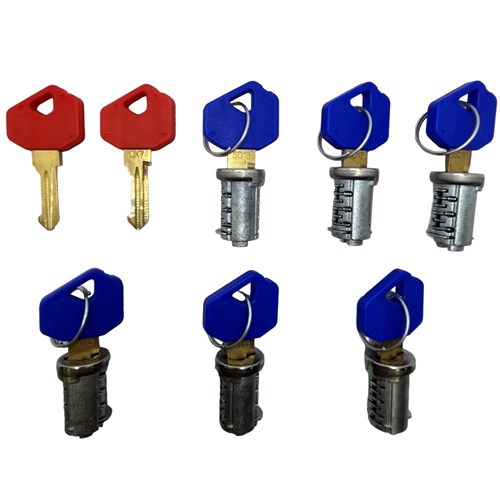 LOCK FOCUS BARREL KIT-6 & ASSY KEY