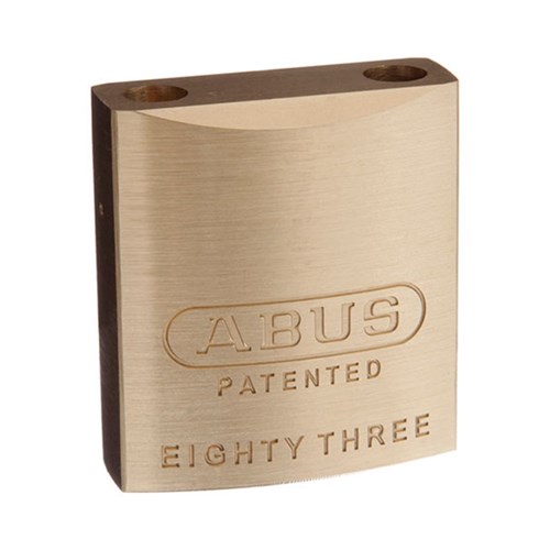 ABUS 83 Series Premium Rekeyable Padlock with 45mm Brass Body Less Shackle Less Cylinder - 8345NB