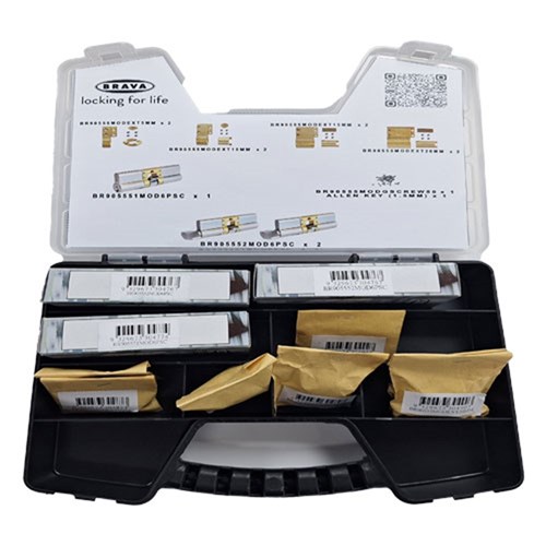 BRAVA MODULAR EXTENDED EURO CYLINDER KIT NZ