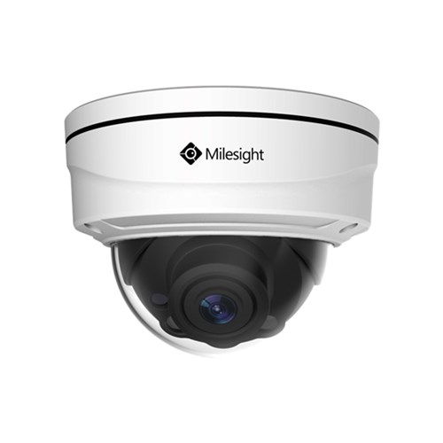 Milesight 5MP Pro Dome, 3.0mm - 10.5mm Motorised Lens, H.265 , IR, PoE, WDR, IP67, IK10