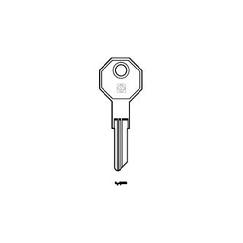 Silca CH15 Key Blank for Chicago Locks, Boats, Cars and Juke Boxes