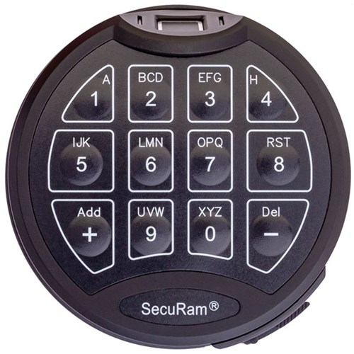 SECURAM SCANLOGIC BASIC - BLACK KEYPAD ONLY