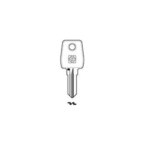 Silca EU13R Key Blank for Euro Cylinders and Cars