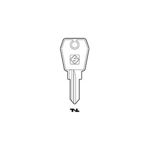 Silca EU5R Key Blank for Euro Cylinders and Cars