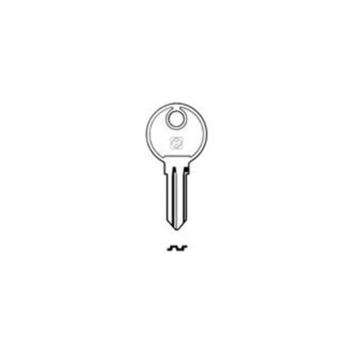 Silca LS19 Key Blank for Las Cars or Cylinders or Petrol caps