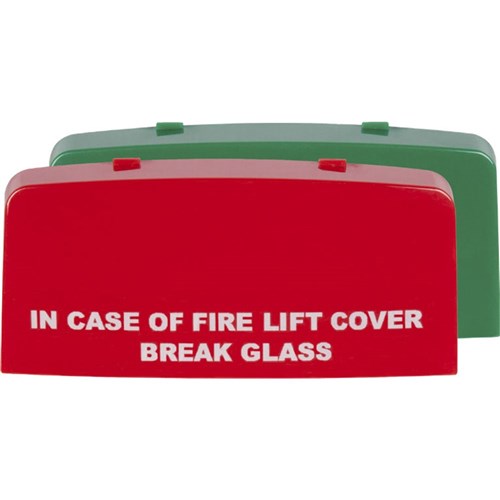 STI EURO STOPPER S/MOUNT 50MM INT SOUNDER RED/GRN (FIRE/EXIT)