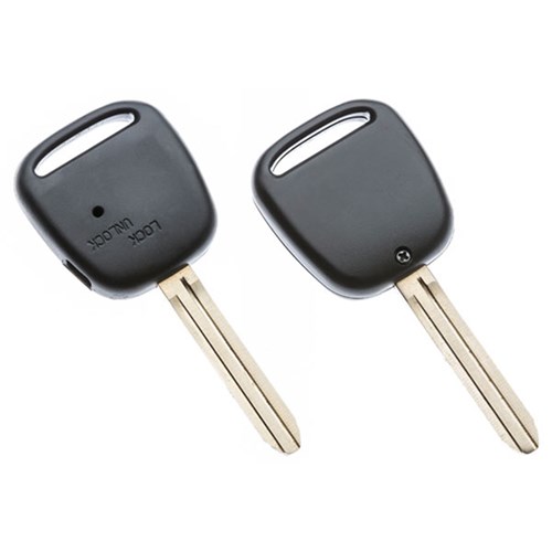 Silca Automotive Key and Remote Replacement Shell for 1 Button Toyota TOY43 Profile TOY43RS1