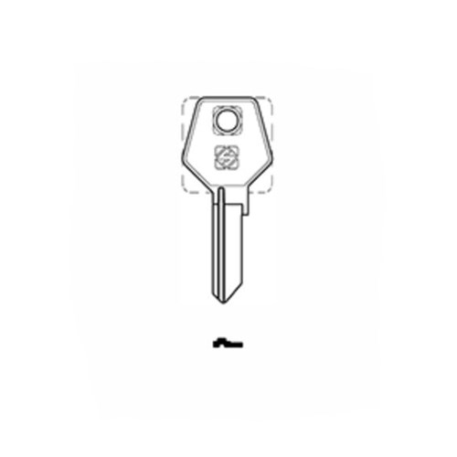 Silca TRI10R Key Blank for Trimark Cylinders used in Caravans and RV's