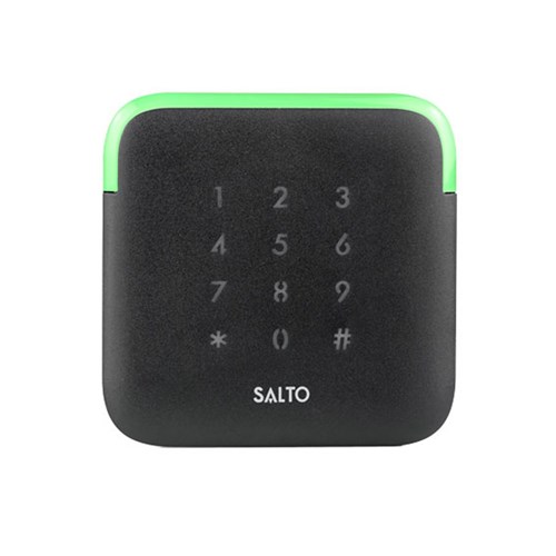 SALTO XS4 2.0 WRD BLE DESfire  MIFARE READER & K/P BLK SQUARE