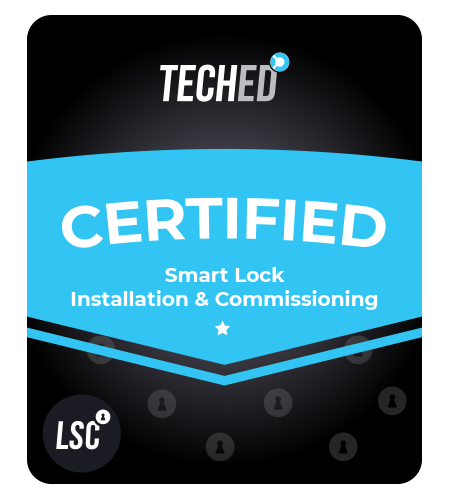 Smart Lock Install Certification badge